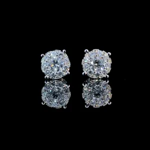 163602 - 1.00 ctw diamond earrings