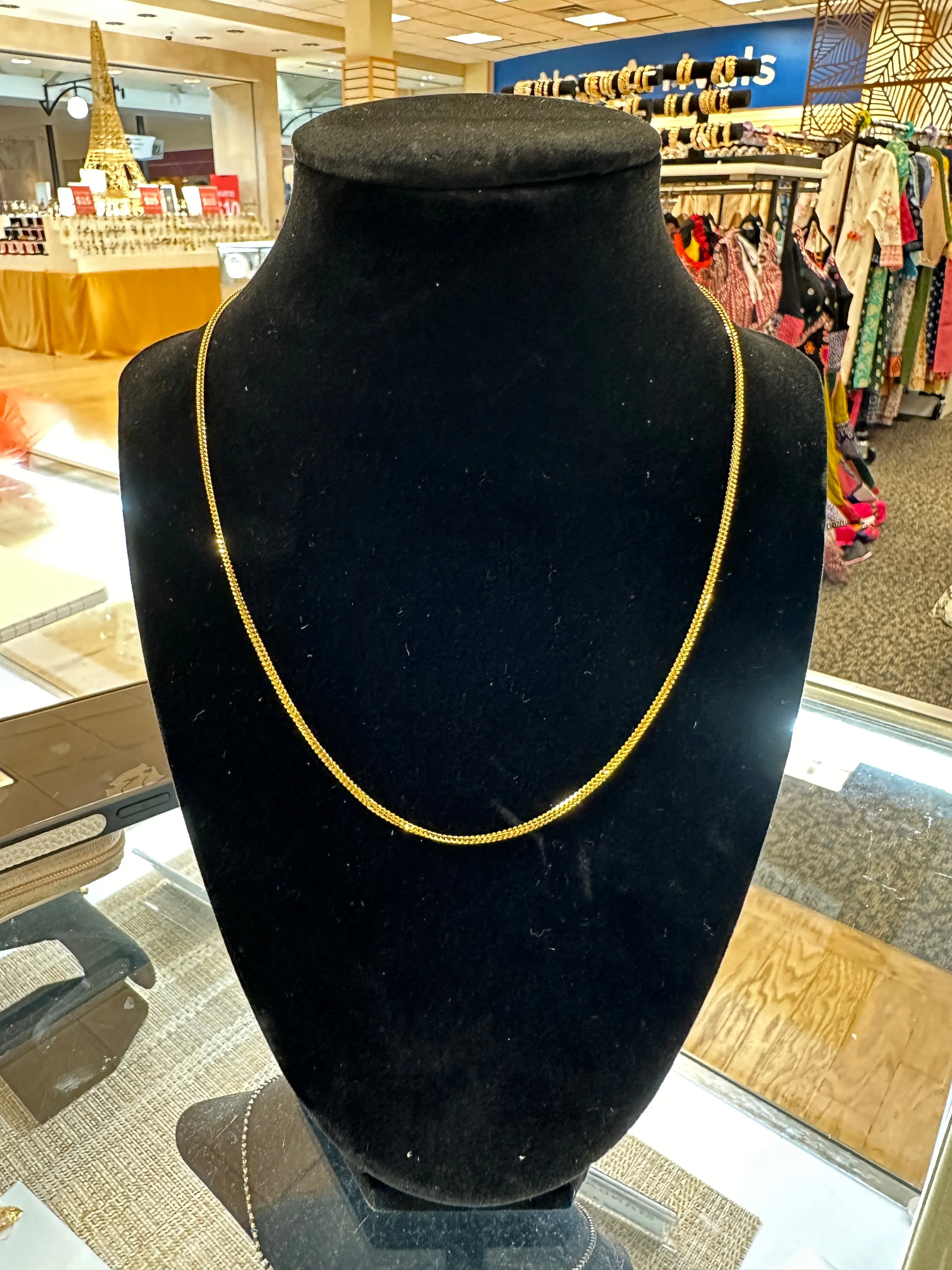 22 KT Gold Designer Chain by Paaie (D13)