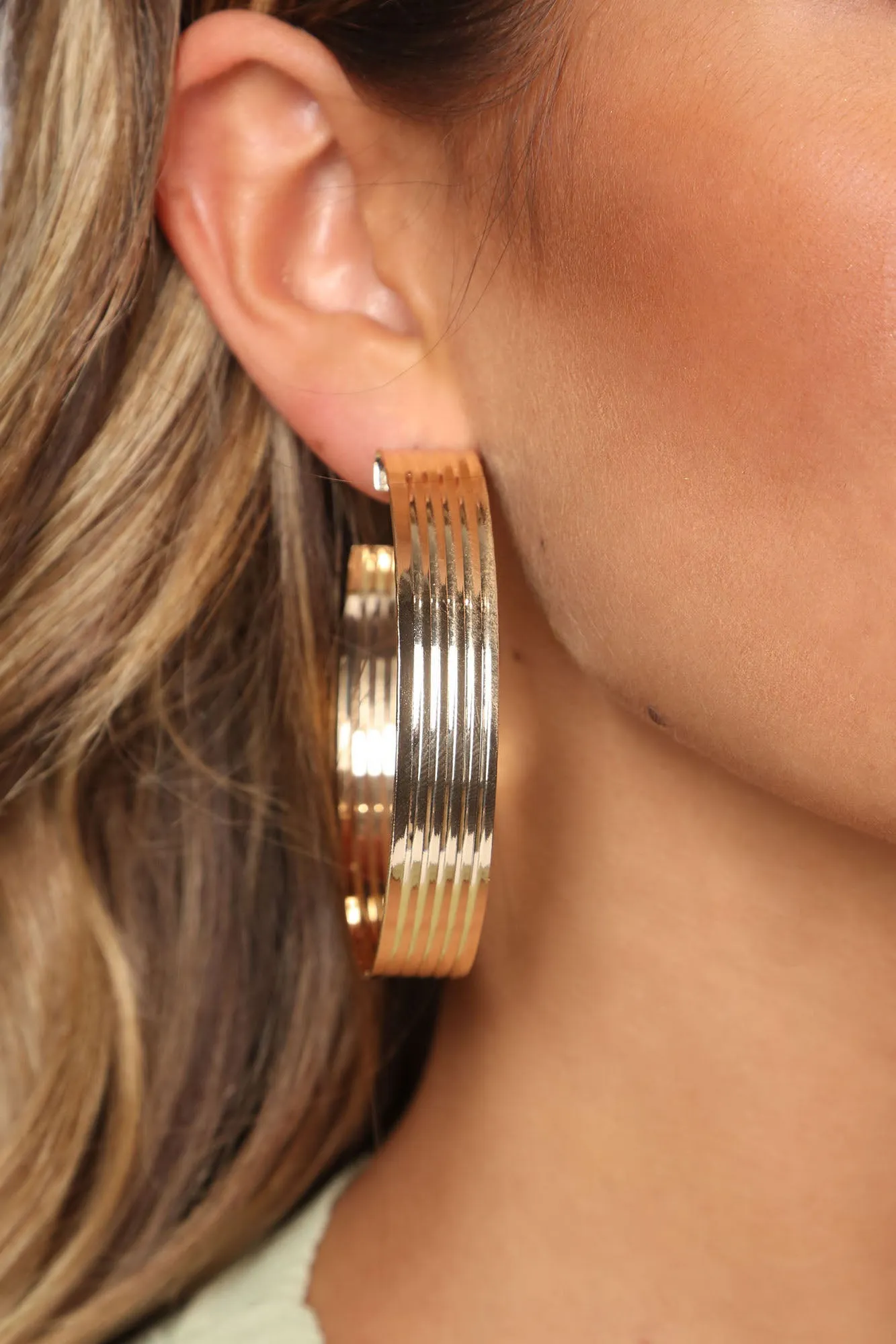 Be My One And Only Earrings - Gold
