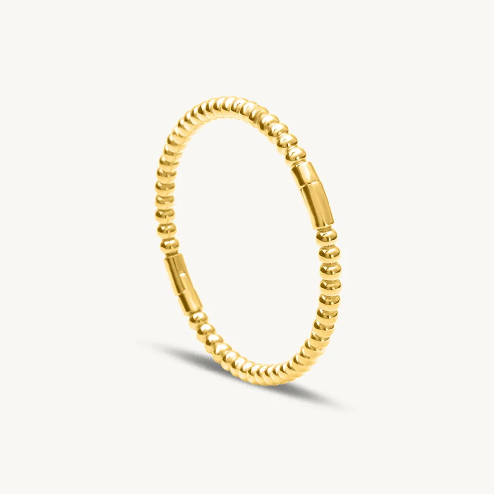 Beaded Muse Bangle Bracelet