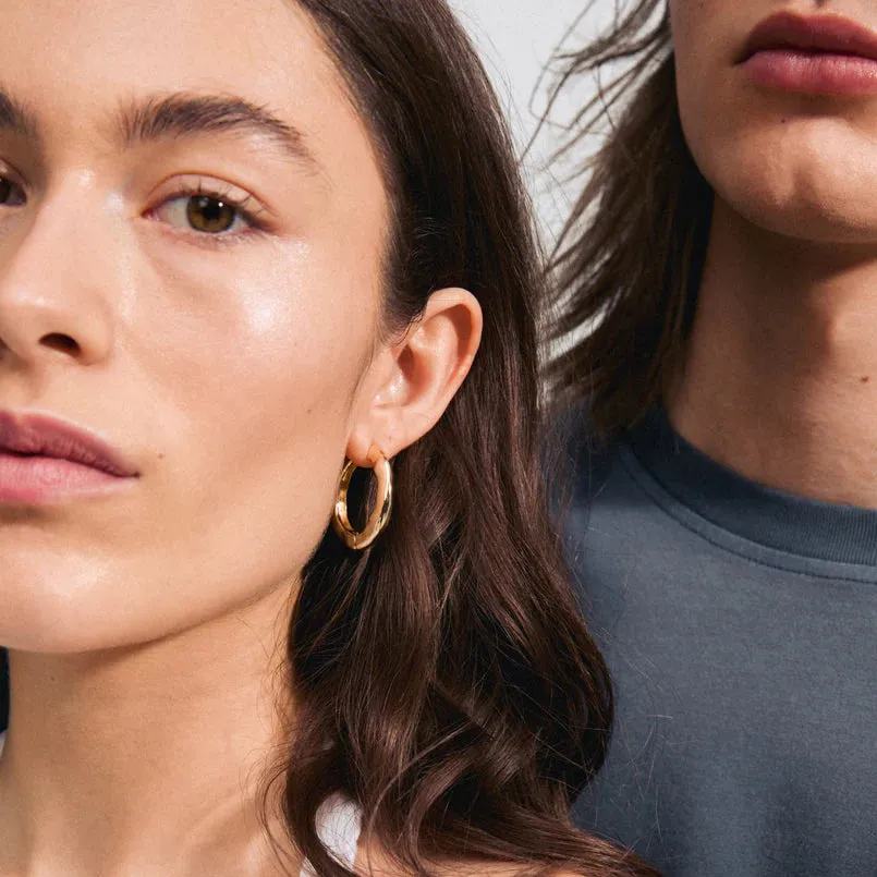 Believe Hoop Earrings