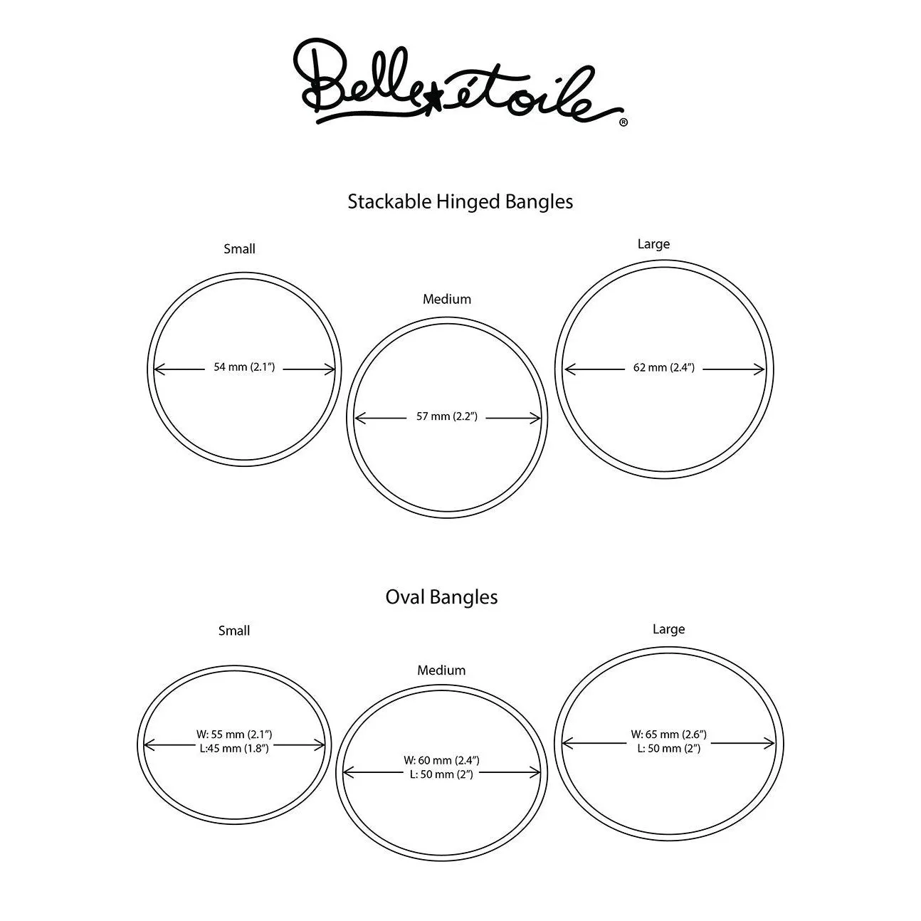 Belle Etoile Galapagos Bangle - White