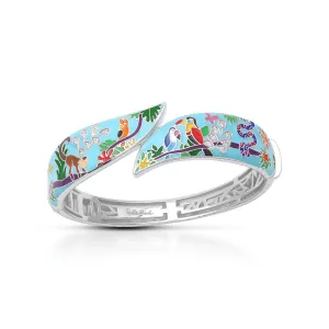 Belle Etoile Tropical Rainforest Bangle - Blue & Multi