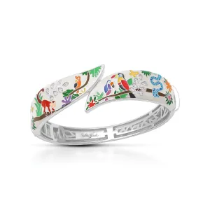 Belle Etoile Tropical Rainforest Bangle - Ivory & Multi