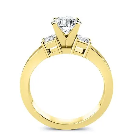 Bellflower - Princess Lab Diamond Engagement Ring (IGI Certified)
