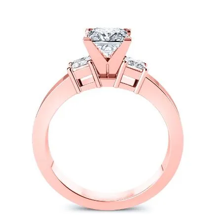 Bellflower - Princess Lab Diamond Engagement Ring (IGI Certified)