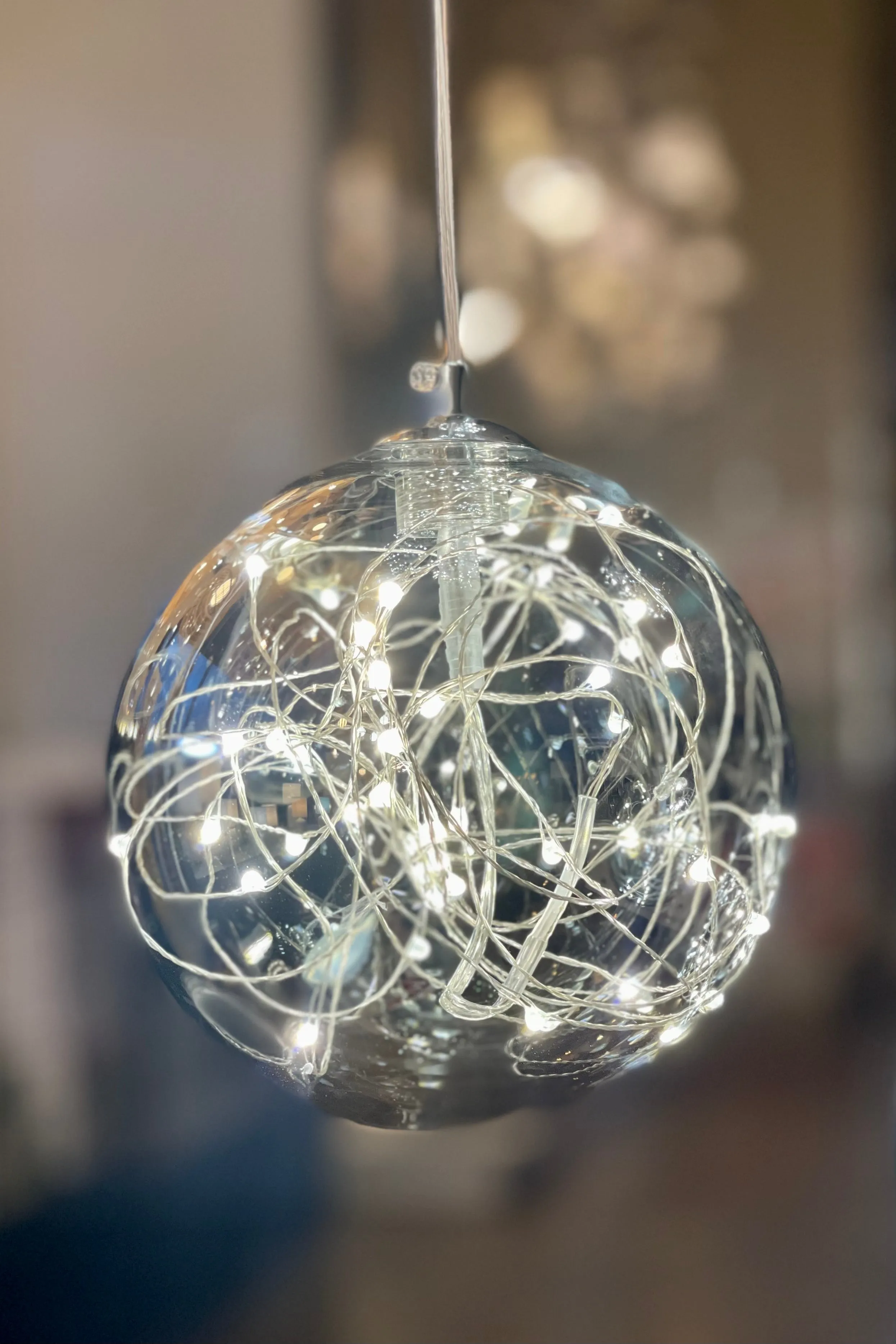 Boccini 80W 3500K LED Pendant Smoke and Chrome