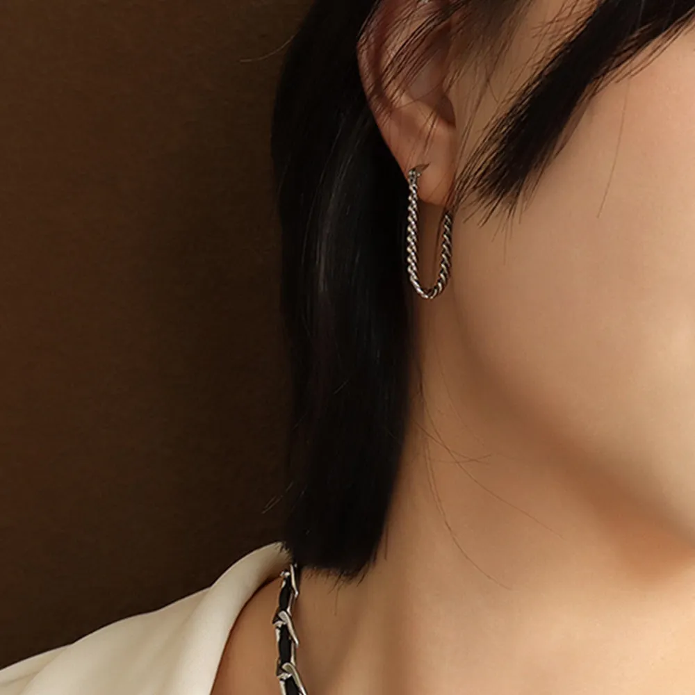 Boxed 2 Pairs of Chic Earrings Set