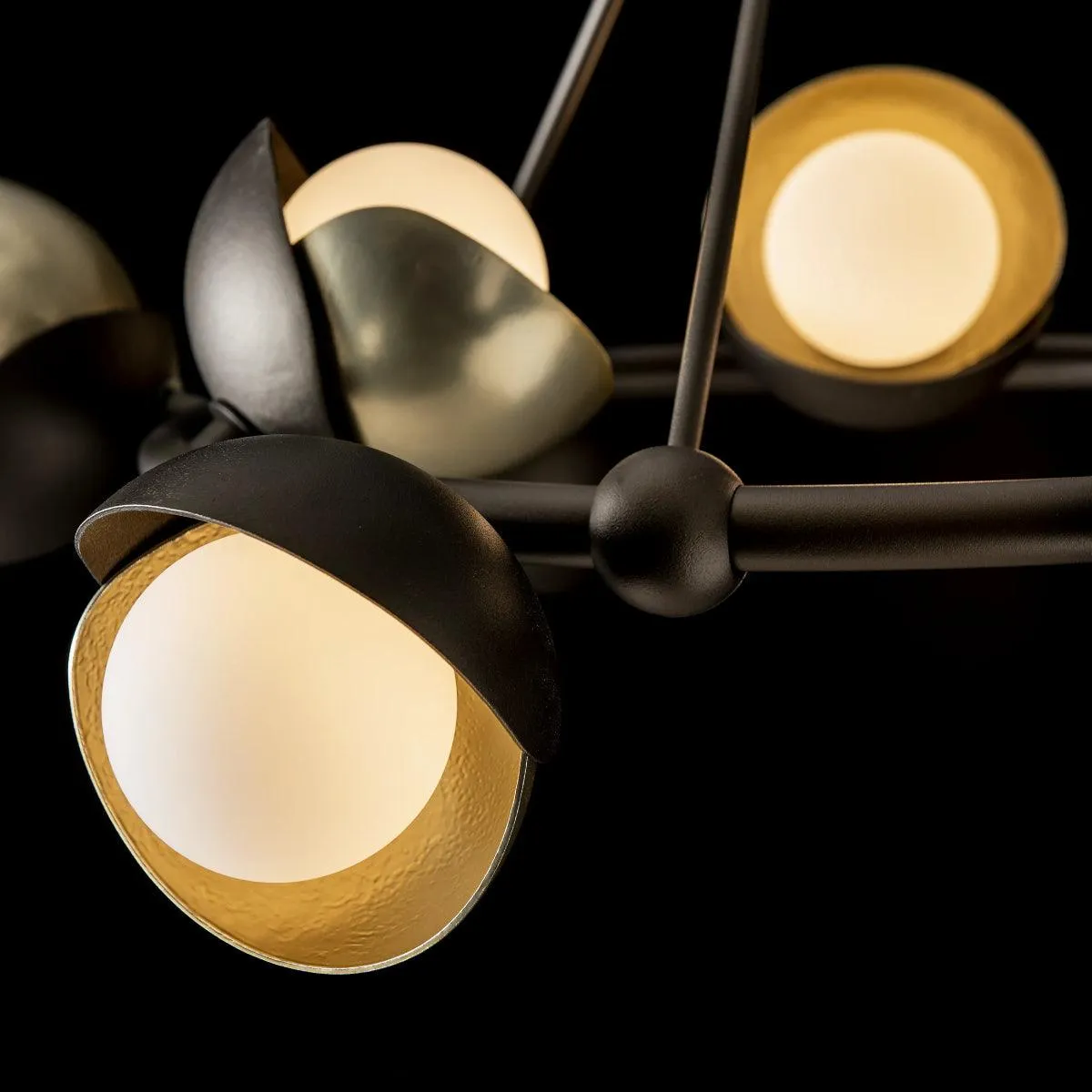 Brooklyn 32 in. 9 lights Pendant Light Bronze Finish