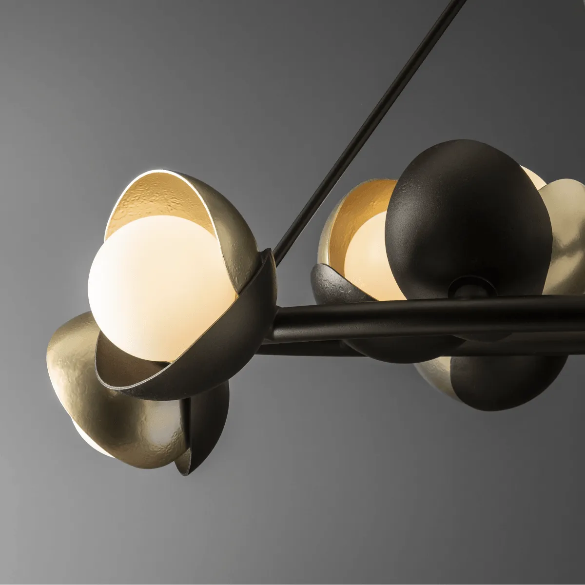 Brooklyn 32 in. 9 lights Pendant Light Bronze Finish