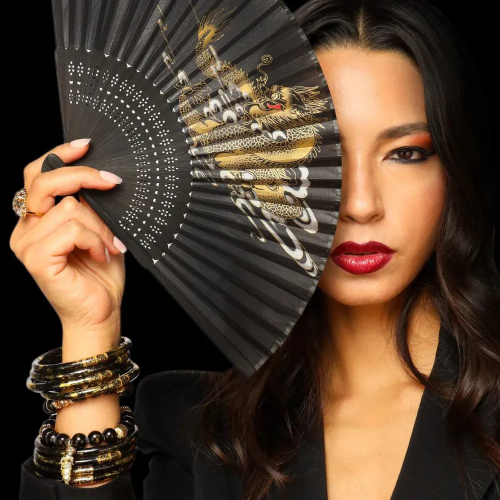 BuDhaGirl | Set of 4 | KOI Noir All Weather Bangles