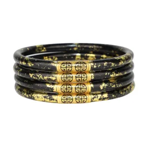 BuDhaGirl | Set of 4 | KOI Noir All Weather Bangles