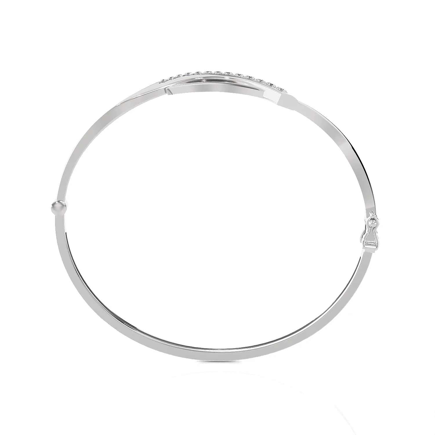 Carol Ribbon Bangle Bracelet