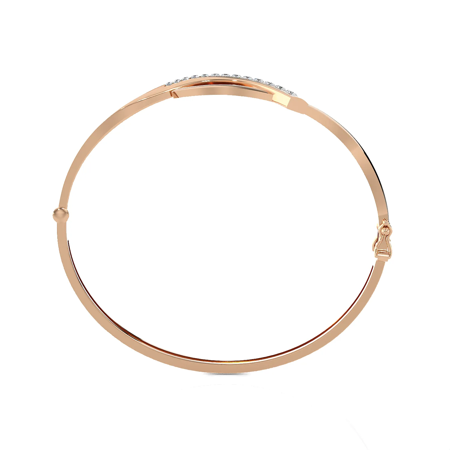 Carol Ribbon Bangle Bracelet
