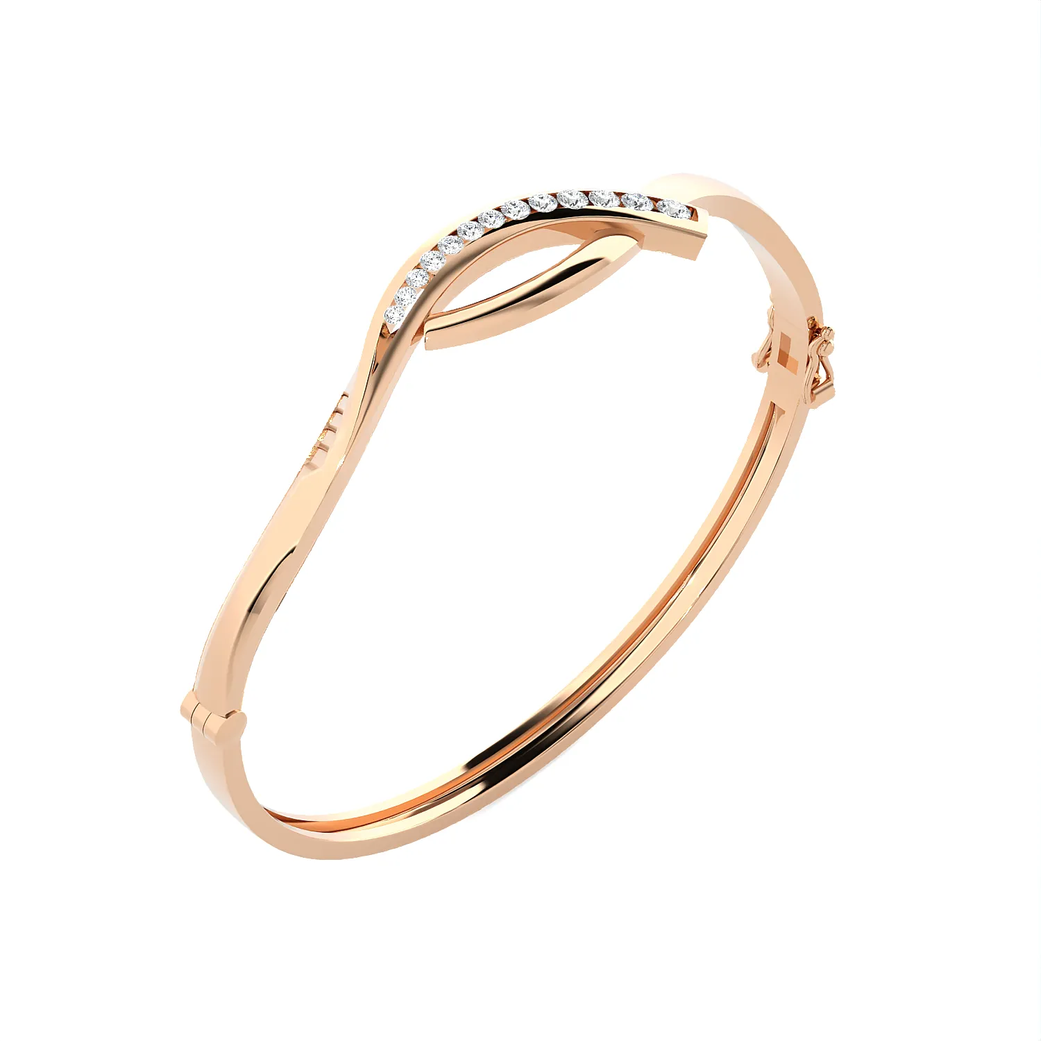 Carol Ribbon Bangle Bracelet