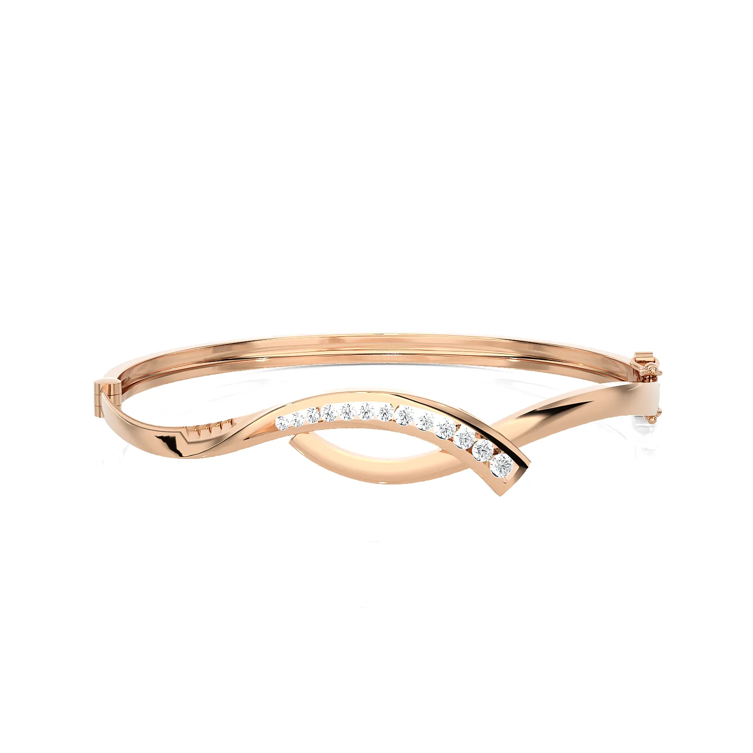 Carol Ribbon Bangle Bracelet