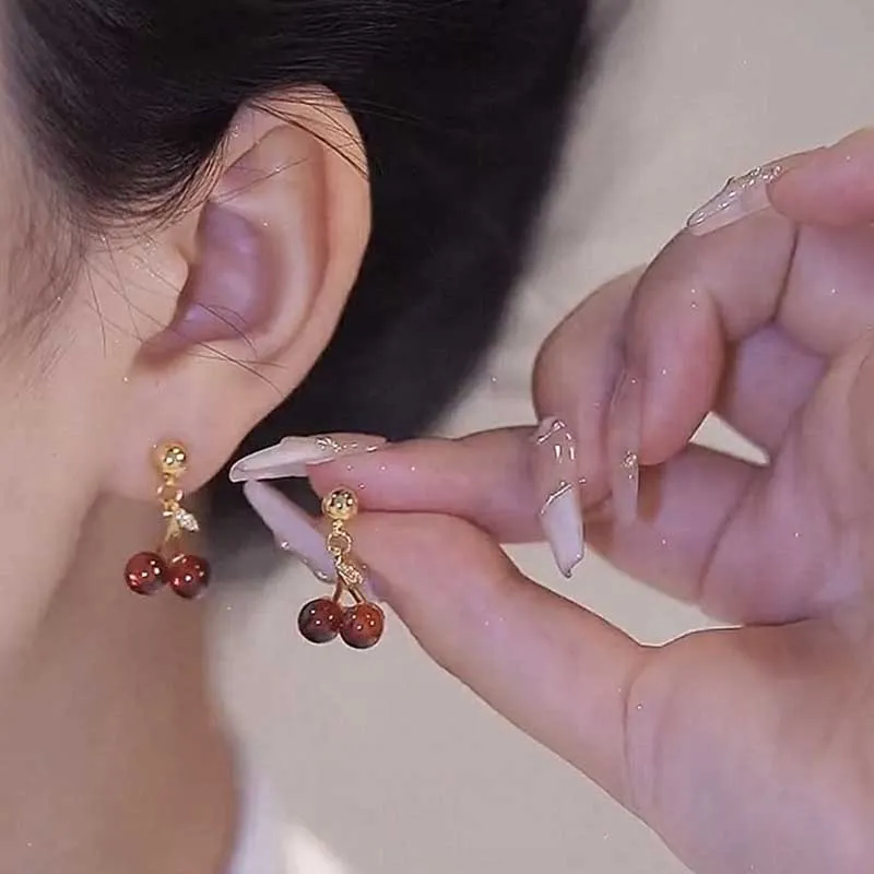 Cherry Bun Earrings/Necklaces