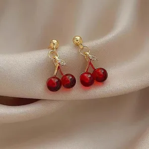 Cherry Bun Earrings/Necklaces