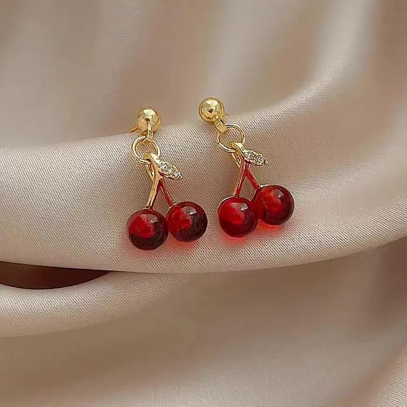 Cherry Bun Earrings/Necklaces