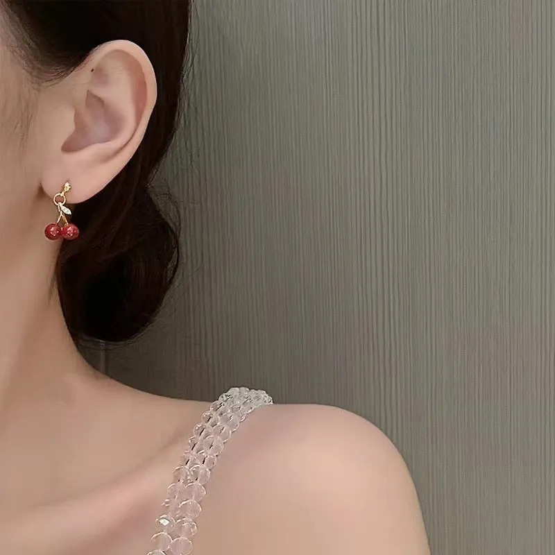 Cherry Bun Earrings/Necklaces