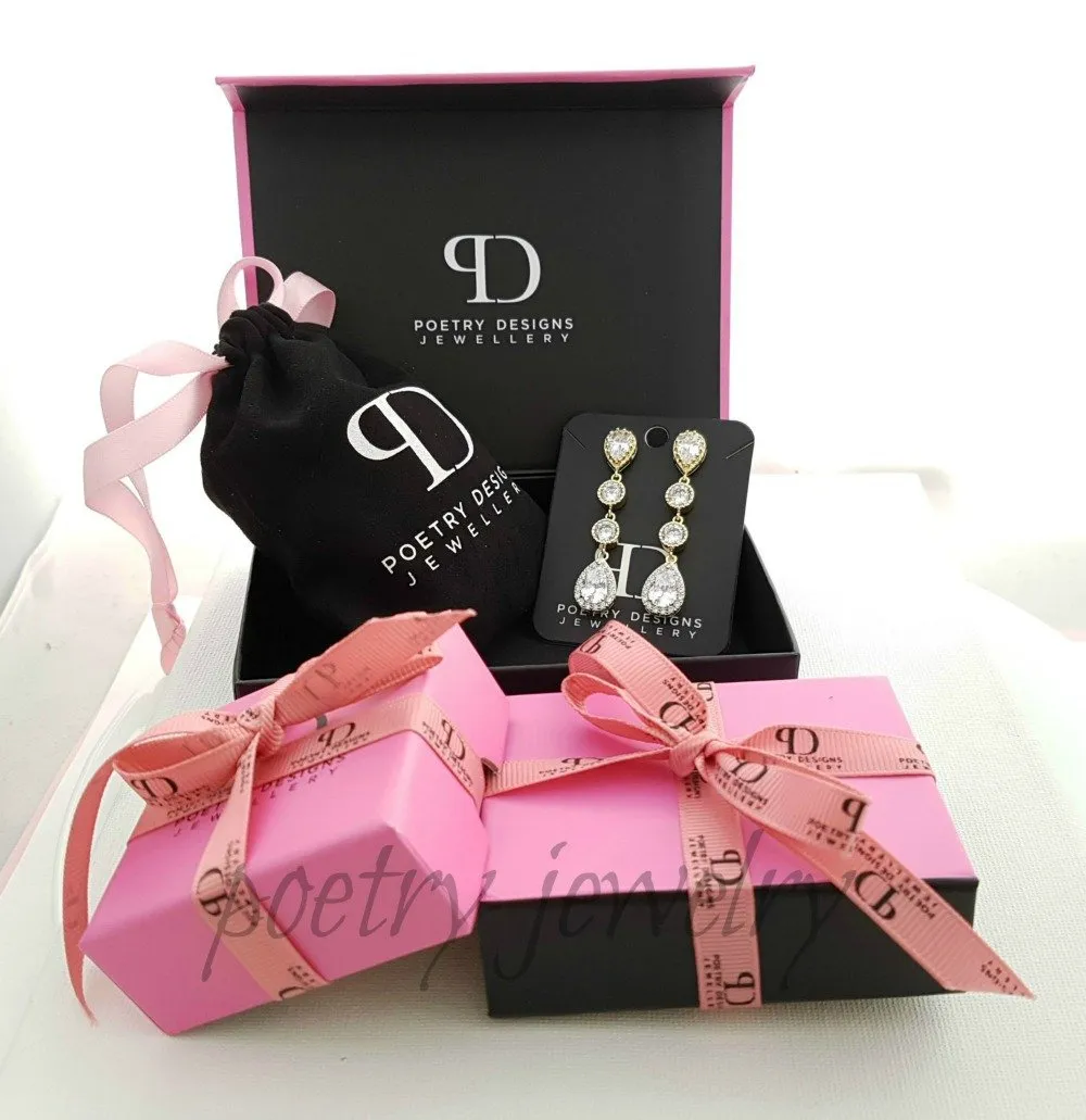 Circle Drop Earrings-Adonia