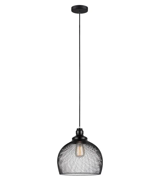 CLA Cheveux Black Iron Mesh Pendant lights