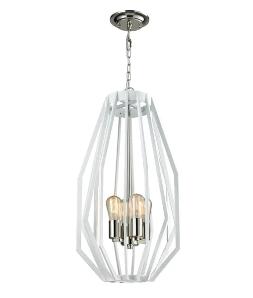 CLA Gamba Wide/Narrow Angluar Cage Pendant Light