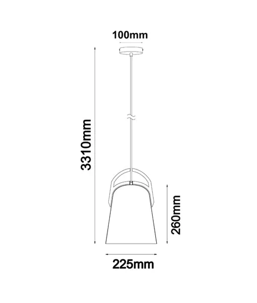 CLa Legna Ellipse Pendant Lights