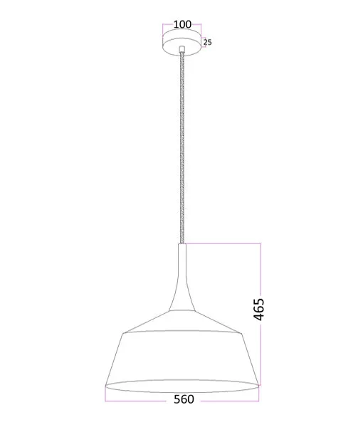 CLA Nordic Angled Dome Pendant Lights