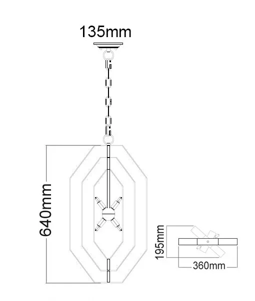 CLA Orbita G9 Pendant Lights