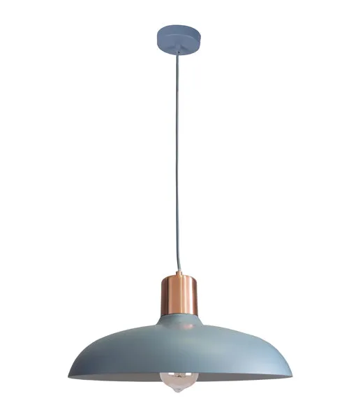CLA PASTEL Dome Shape with Copper Lampholder Cover Pendant Lights