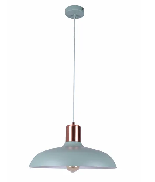 CLA PASTEL Dome Shape with Copper Lampholder Cover Pendant Lights