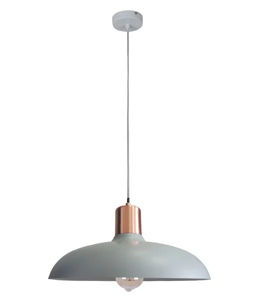 CLA PASTEL Dome Shape with Copper Lampholder Cover Pendant Lights