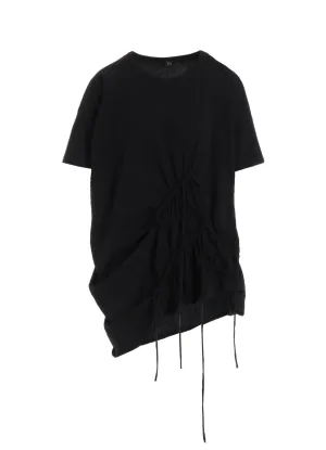 COTTON JERSEY CHAIN STITCH T