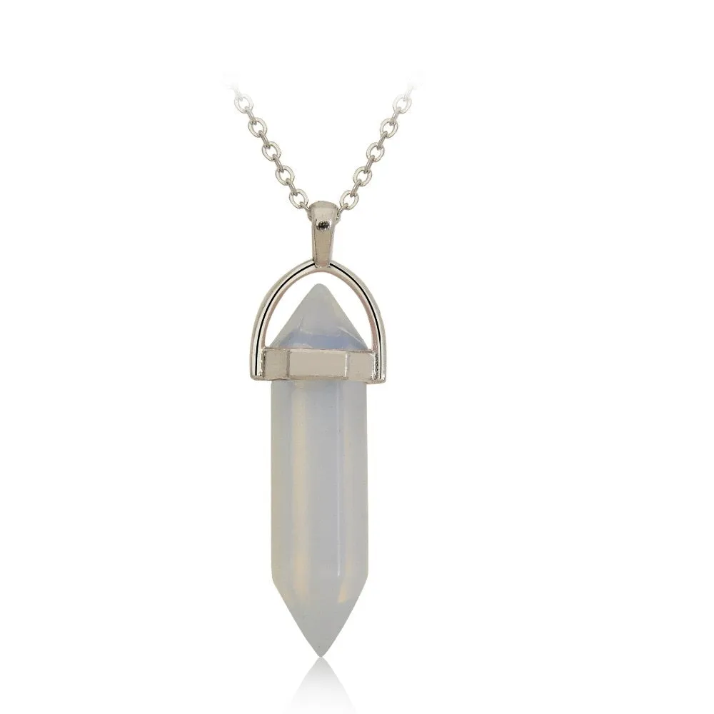 Crystal 16'' Chain. Crystals Necklace