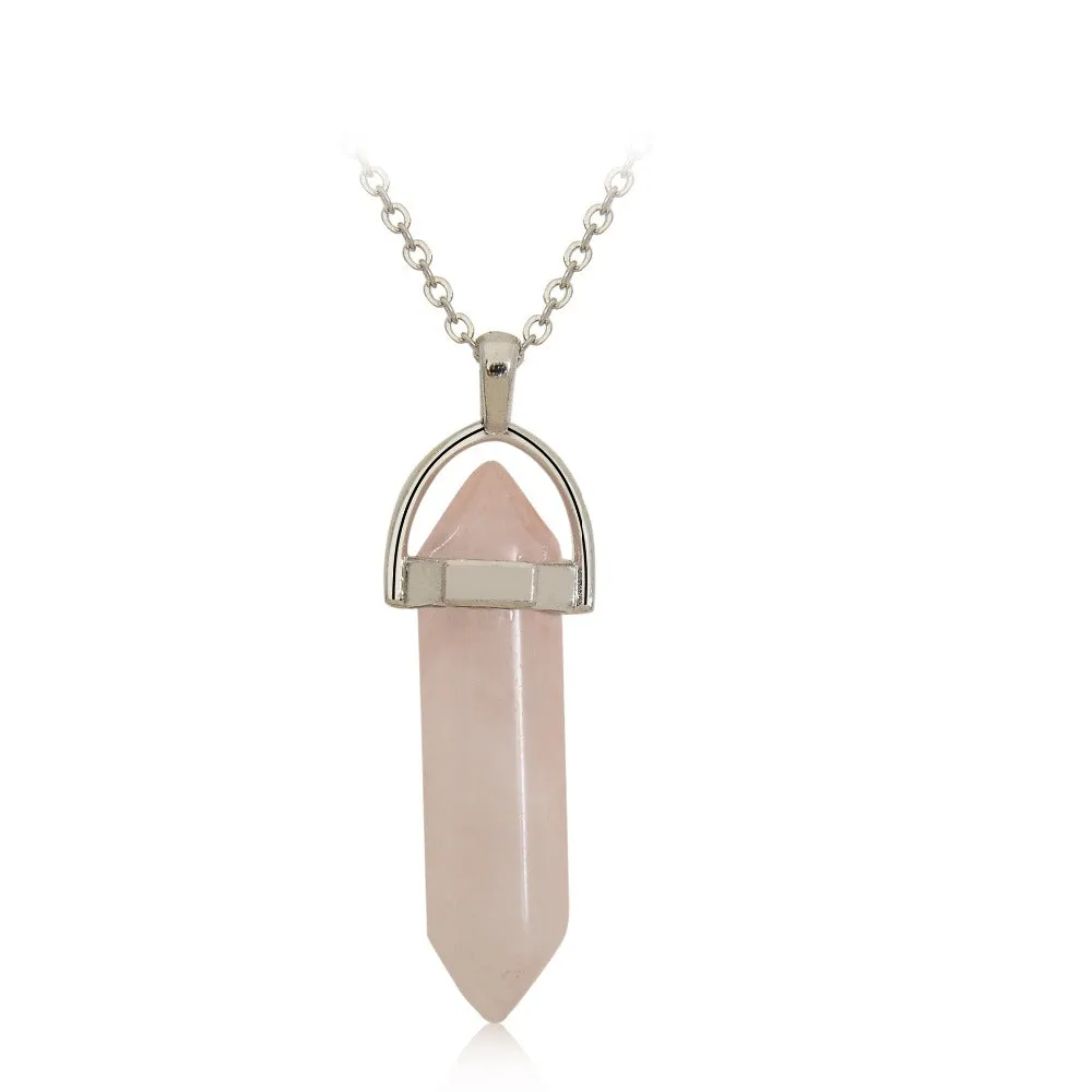 Crystal 16'' Chain. Crystals Necklace
