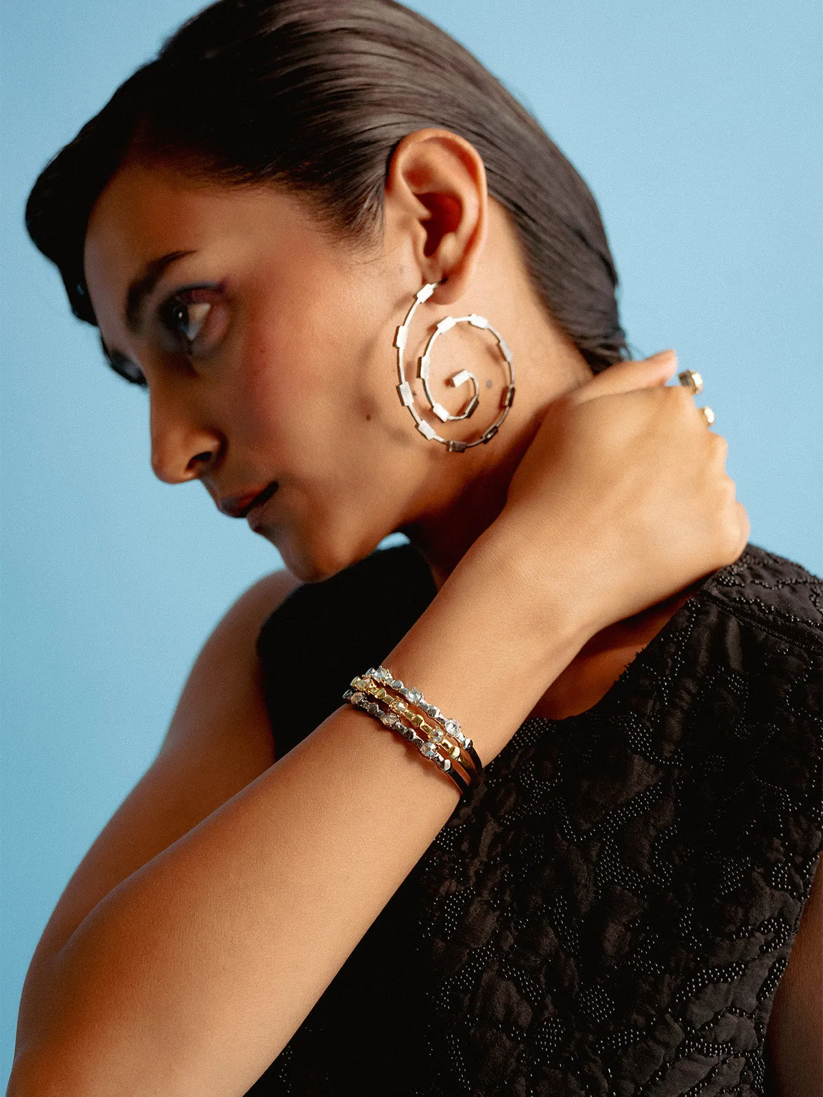 Crystal Kada Bracelet