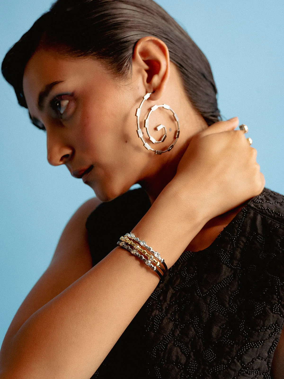 Crystal Kada Bracelet