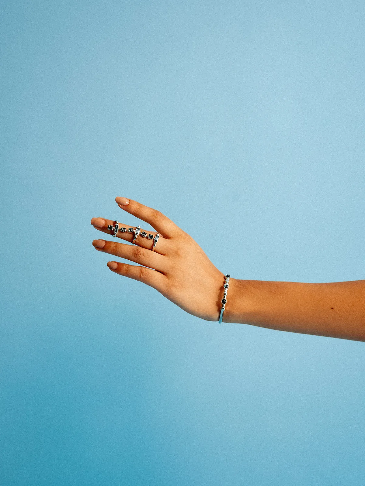 Crystal Kada Bracelet
