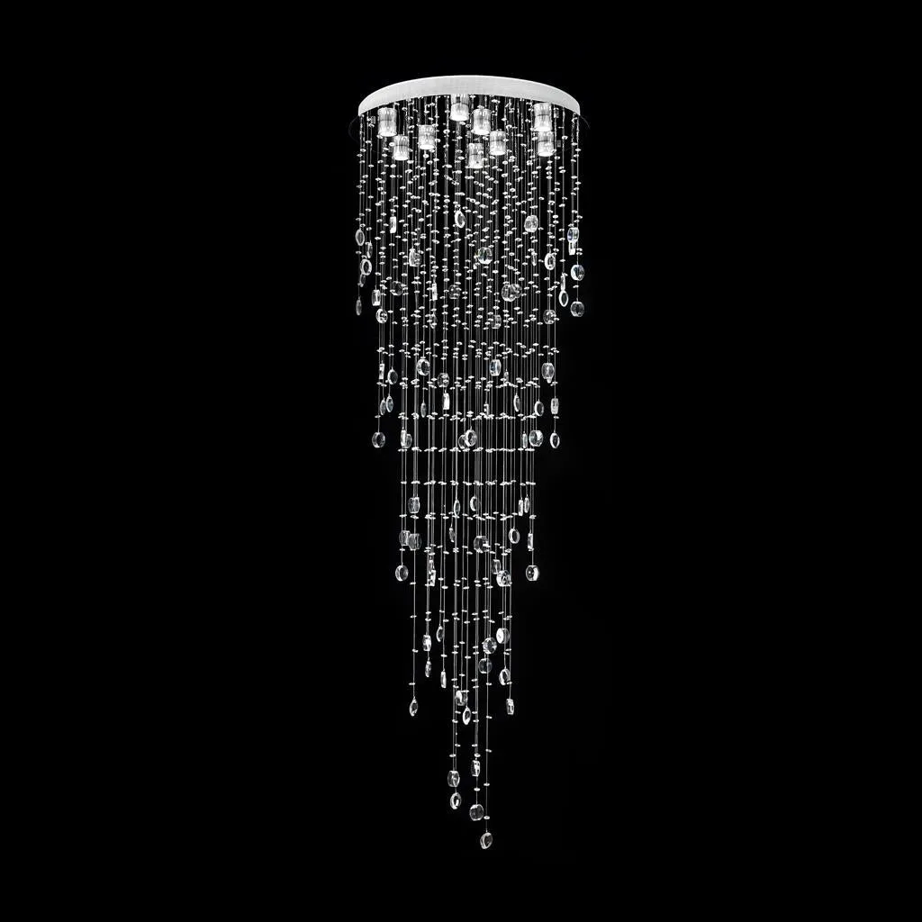 Domus RAINDROP 860 GU10 Crystal LED Pendant