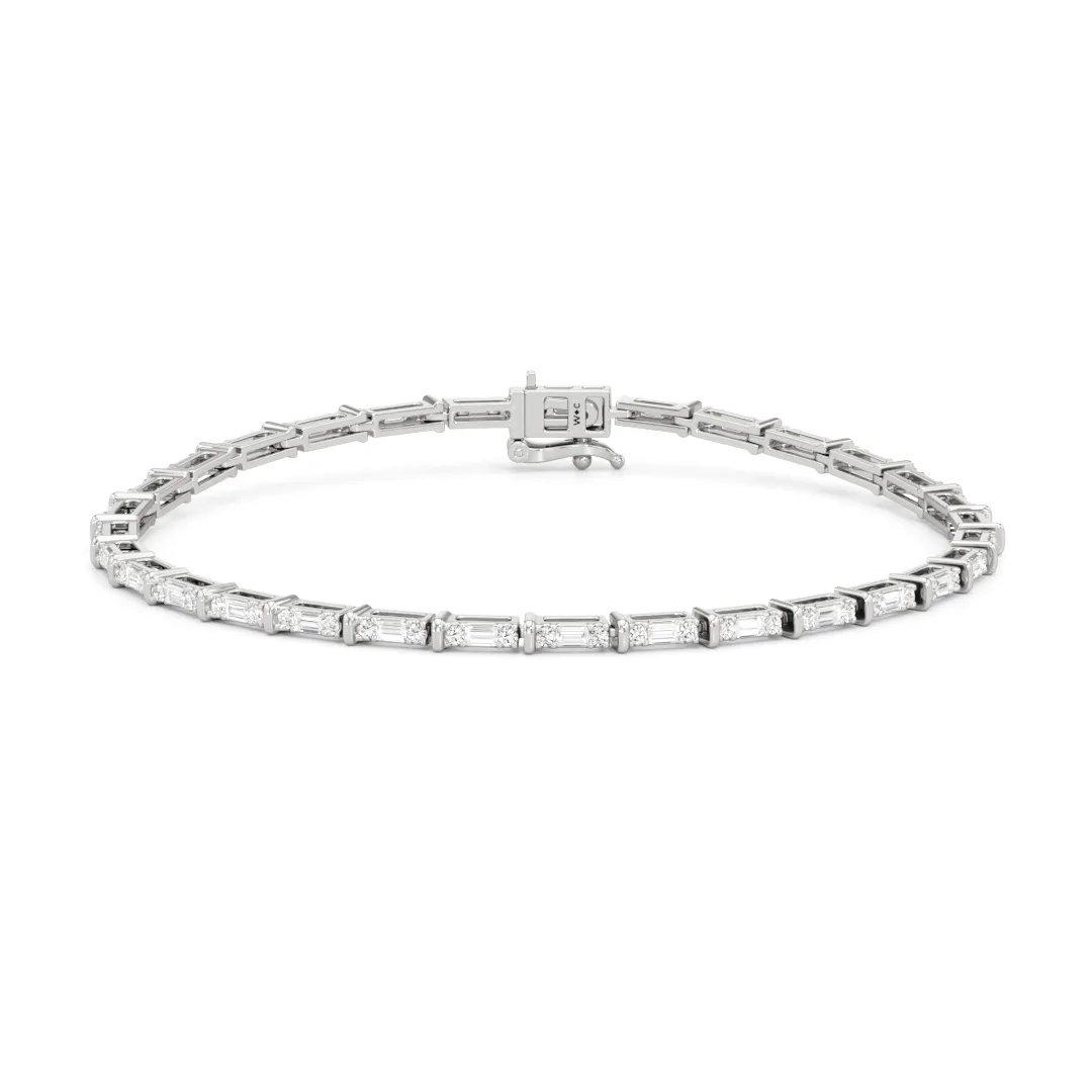 East West BaguetteTennis Bracelet