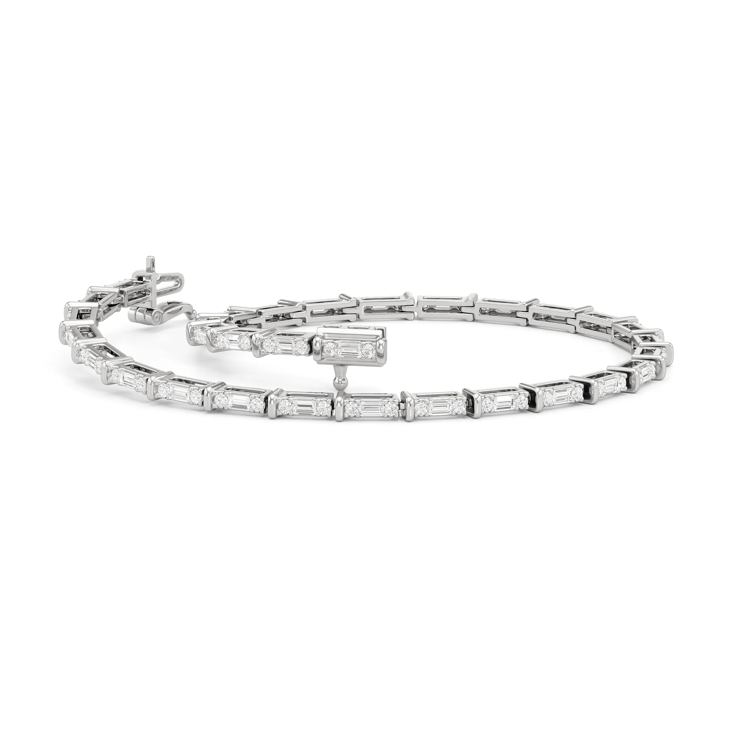 East West BaguetteTennis Bracelet