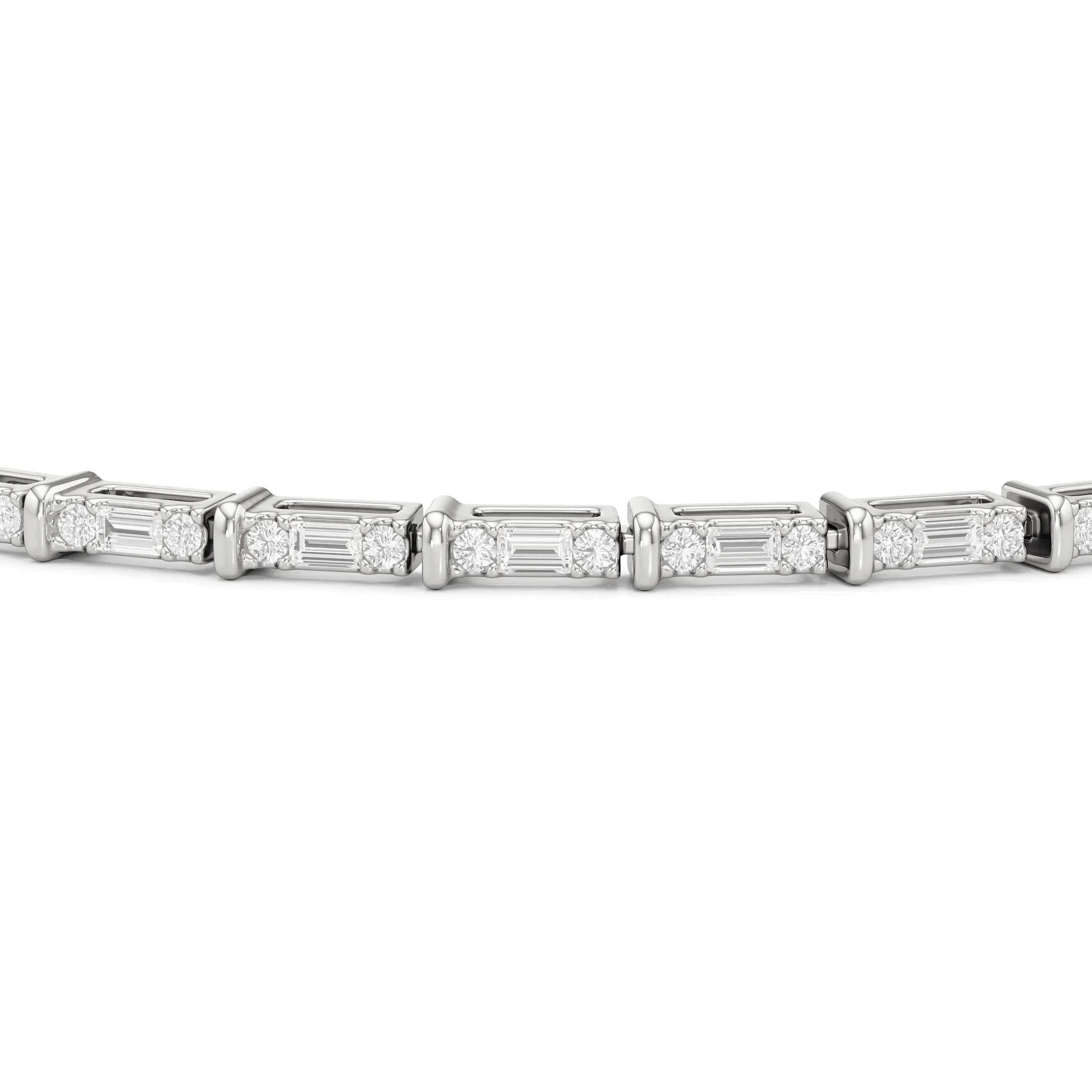 East West BaguetteTennis Bracelet