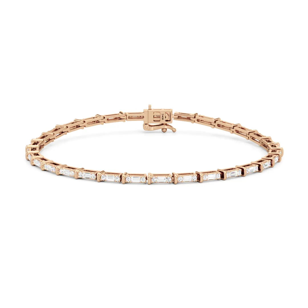 East West BaguetteTennis Bracelet