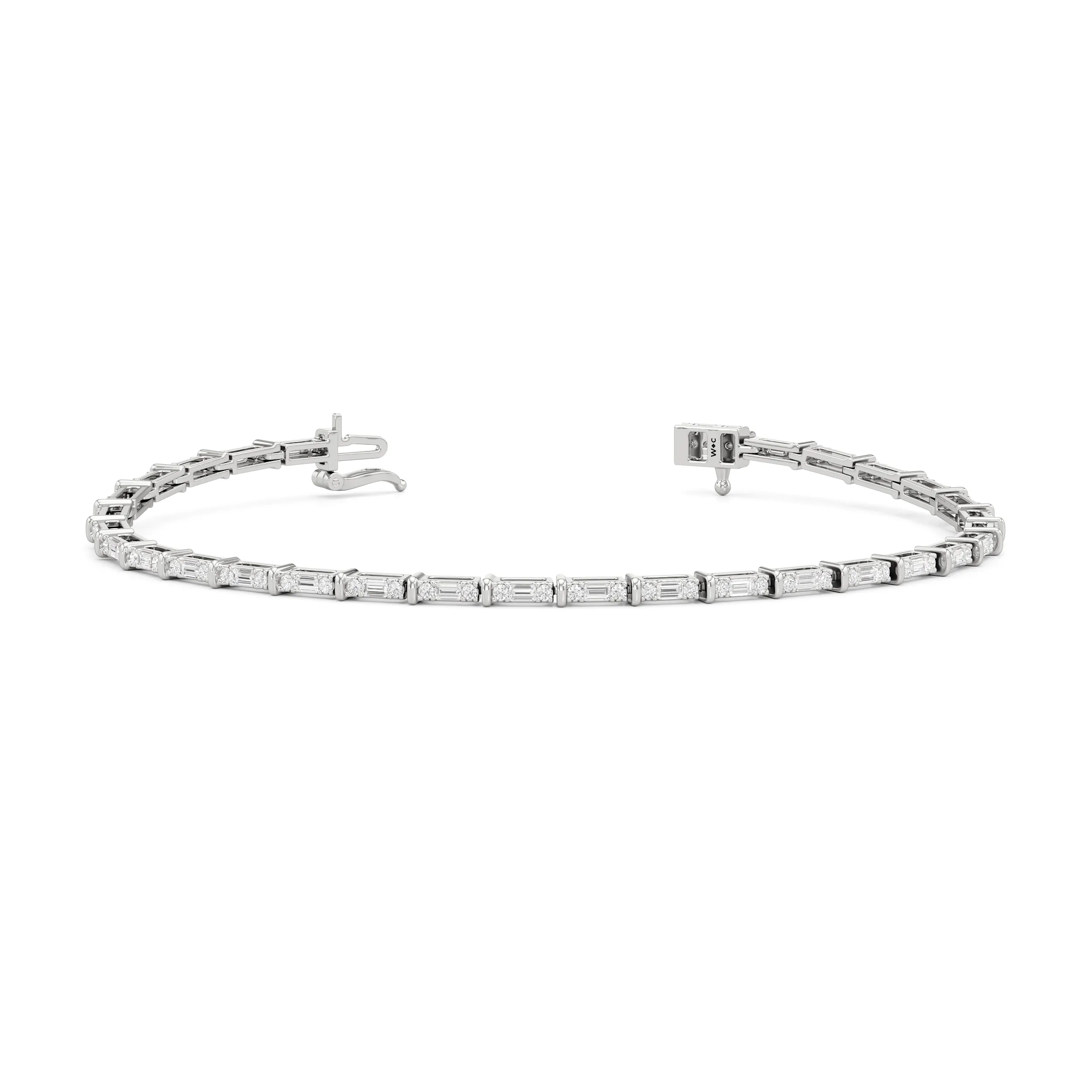East West BaguetteTennis Bracelet