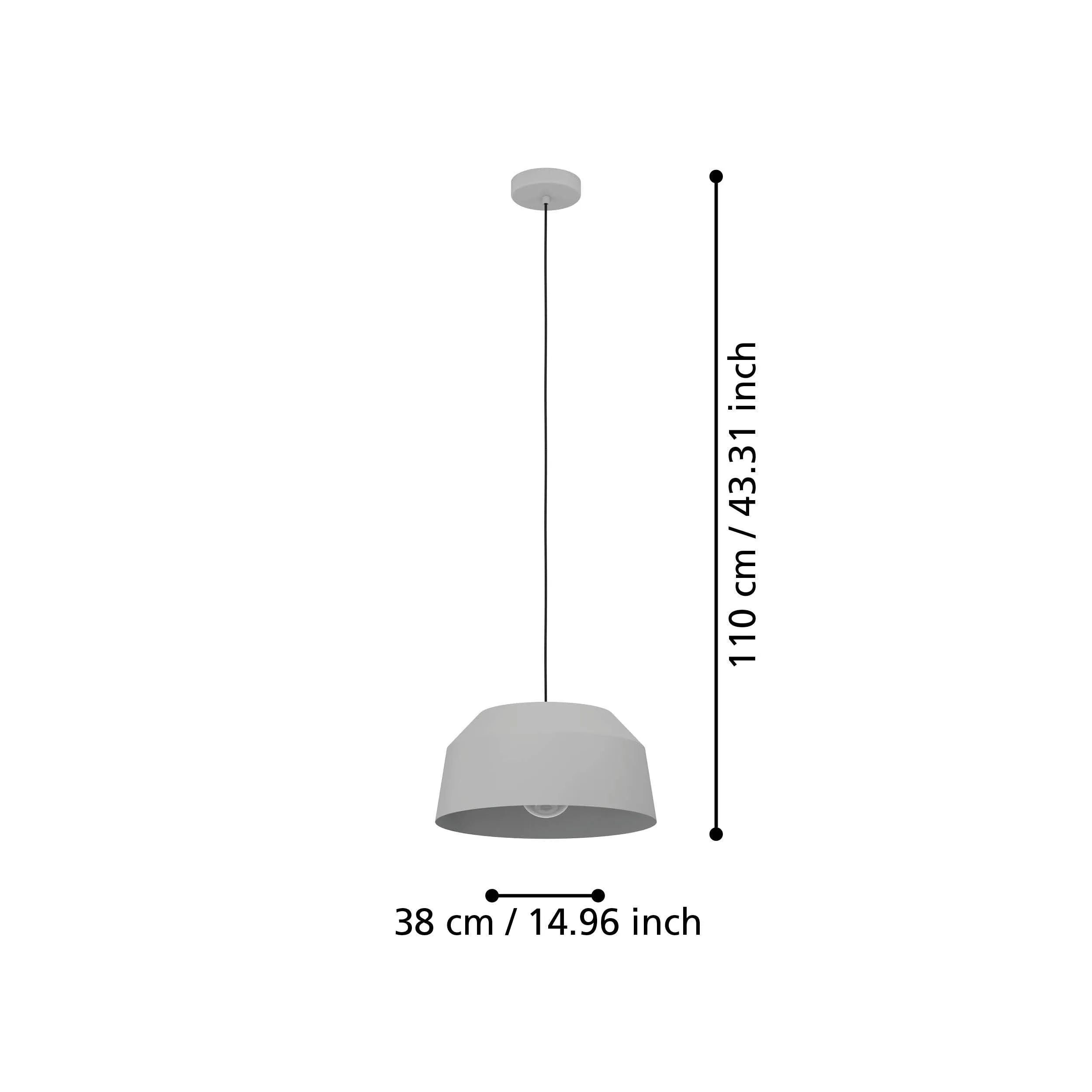 Eglo CONTRISA Pendant Light Small