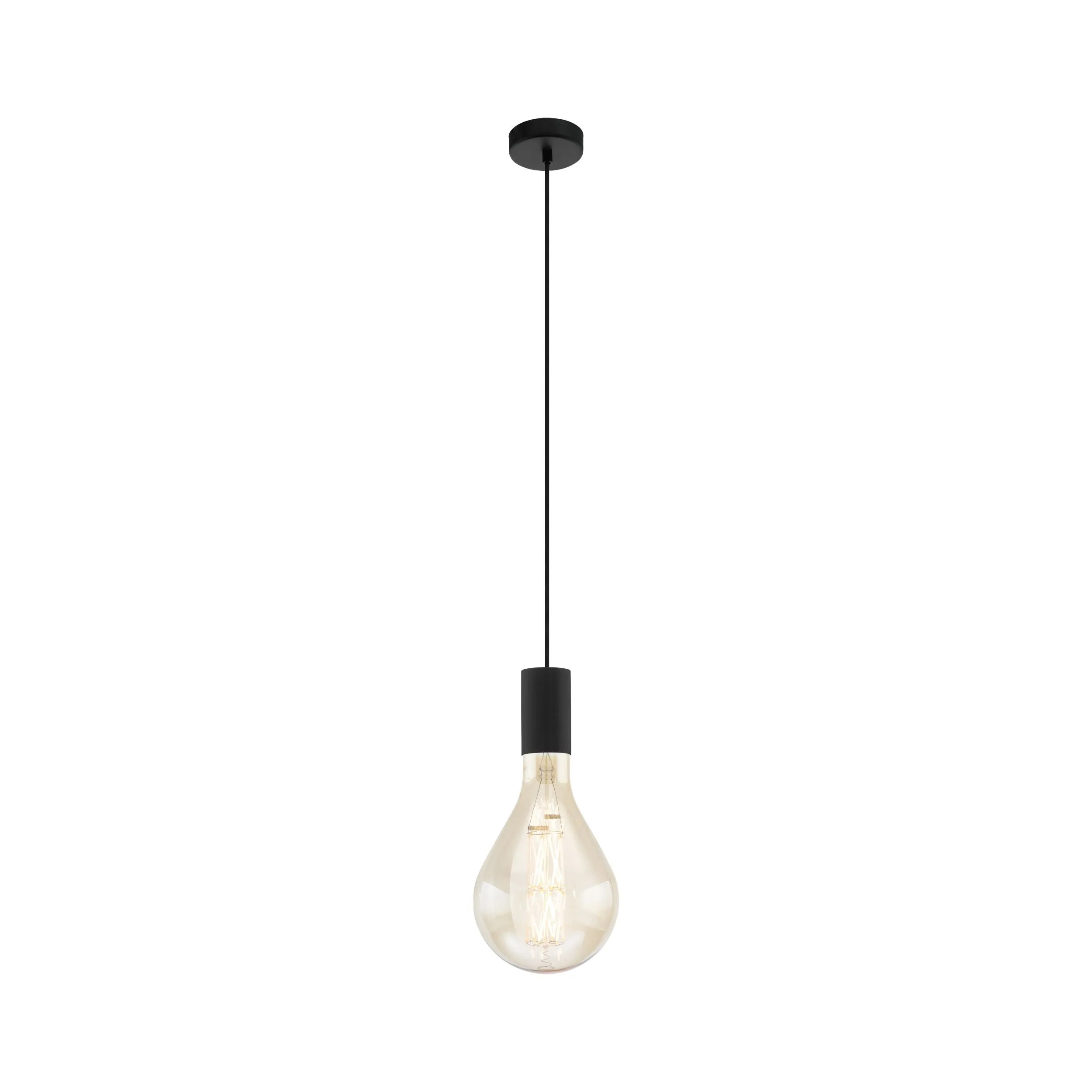 Eglo Lighting TAVISTOCK pendant light Pair with an LED filament globe