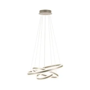 Eglo Lighting TONARELLA pendant light pendant luminaire in champagne