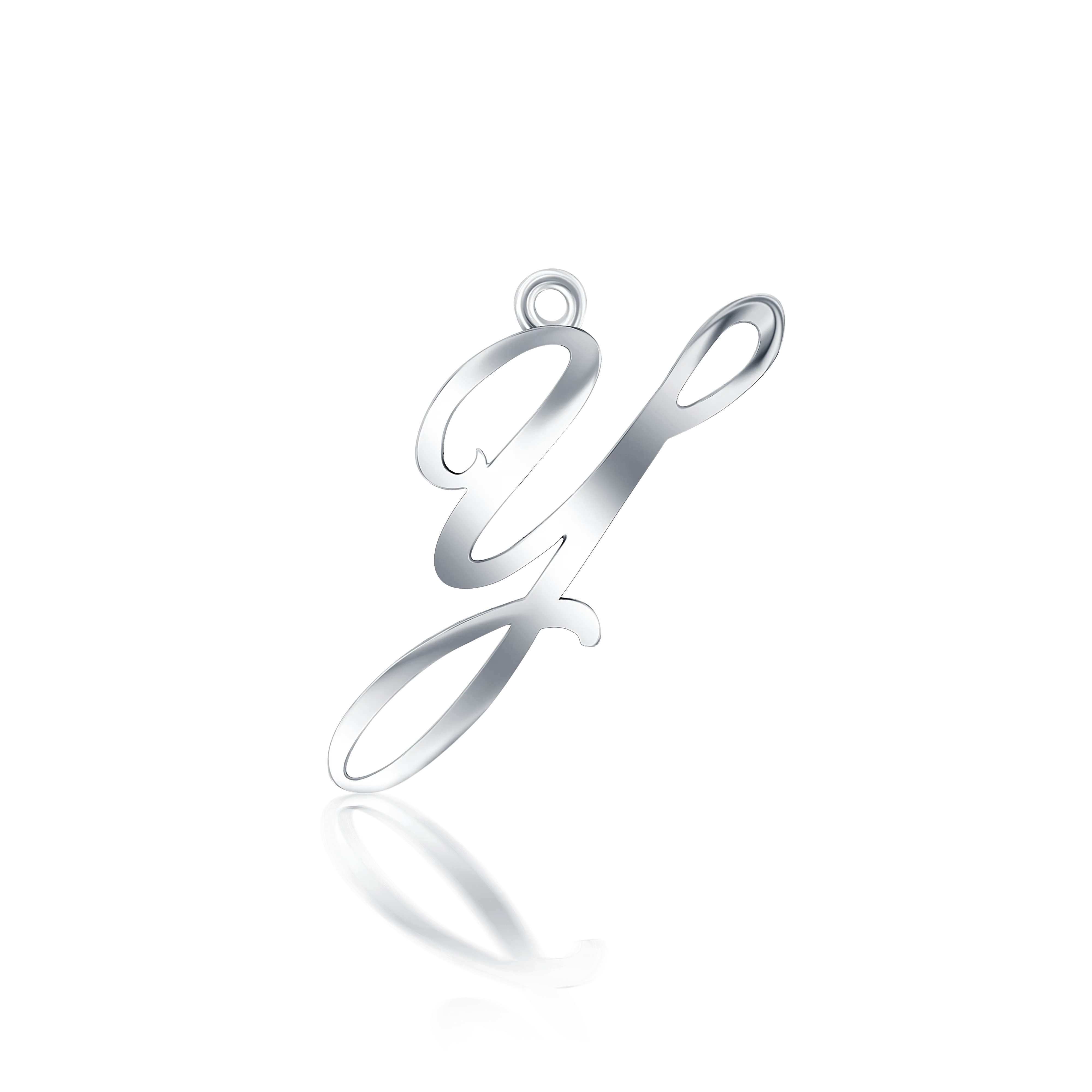 Elegant Letter “Y” Charm