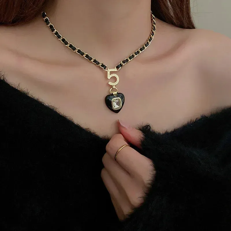 Elegant Pearl Necklaces and Earrings Choker Jewelry Set
